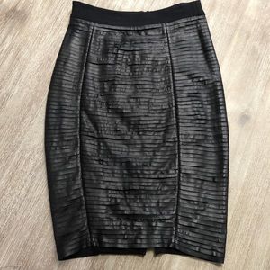 Marciano faux leather skirt